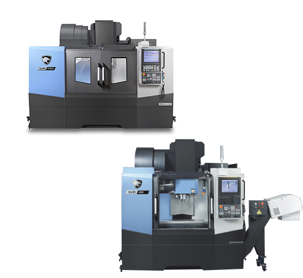 SVM 4100 та SVM 5100L — високопродуктивні вертикальні обробні центри